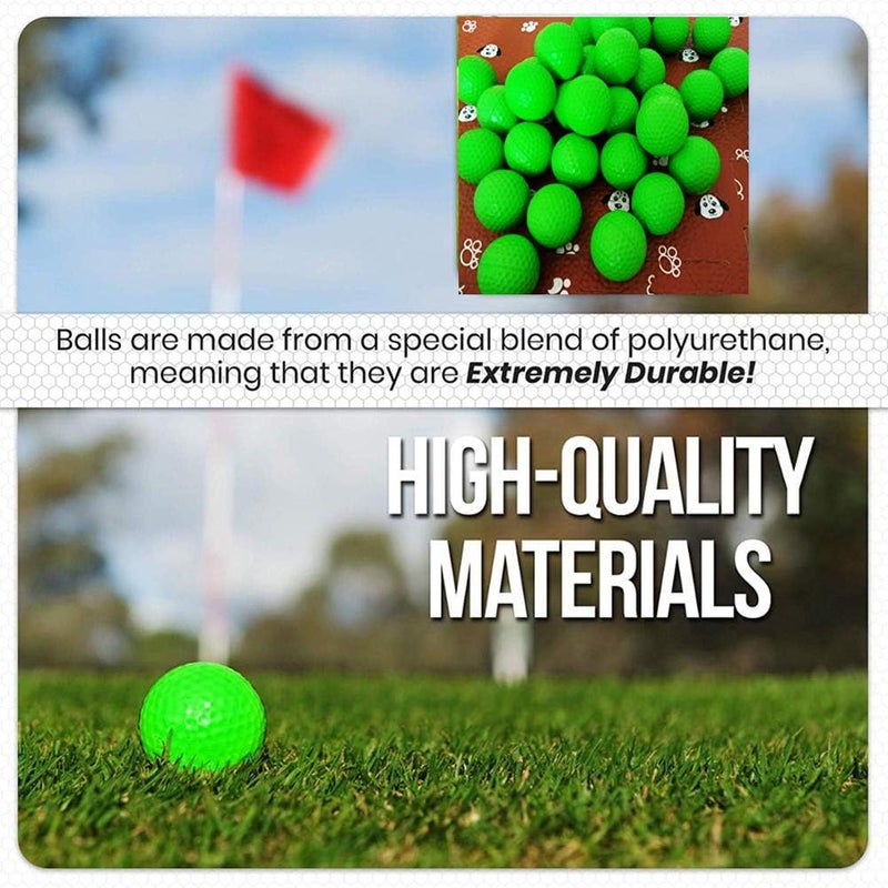 Dsmile 36 Pack Foam Golf Practice Balls Light Soft Elastic Training Multifunction Sport Balls - Image 4